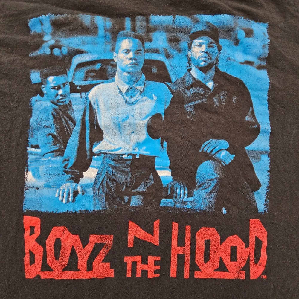 Boyz N The Hood Black Short Sleeve‎ Cotton T-Shirt Men's L